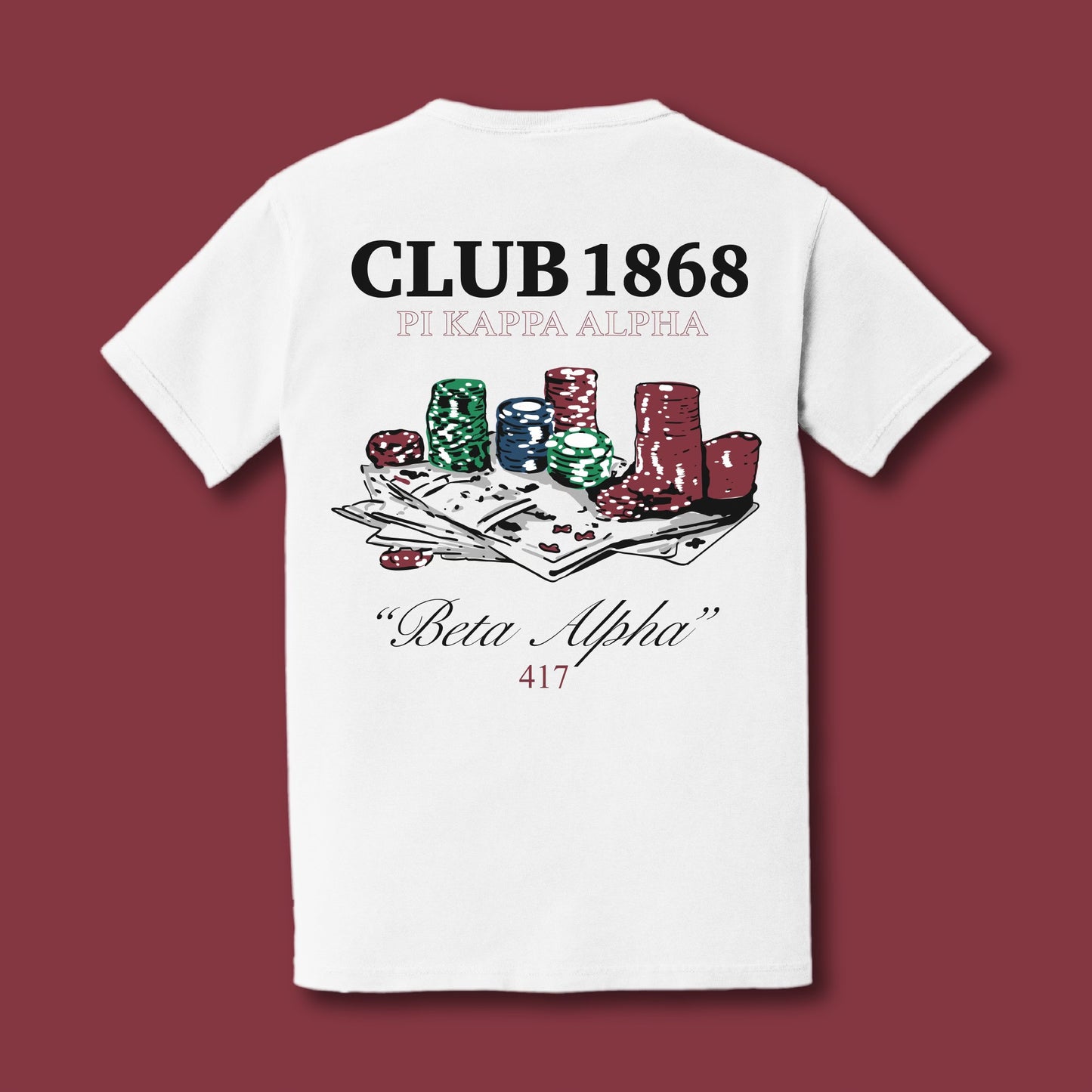 Penn State Pike 2024 Poker Tees