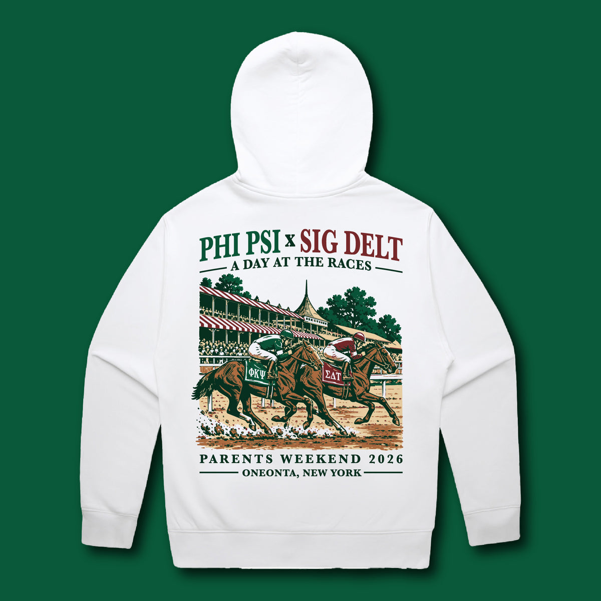 Oneonta Phi Psi x Sig Delt 2026 Parents Weekend Hoodie
