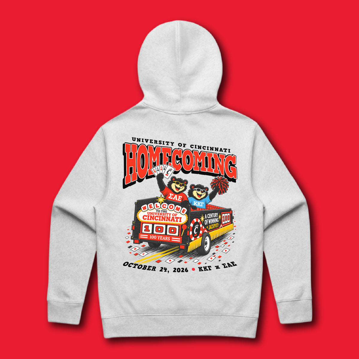 Cincy SAE x KKG 2026 Homecoming Hoodie