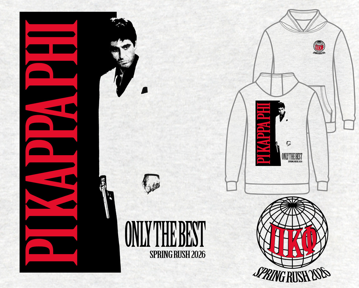 Indiana Pi Kapp 2026 Spring Rush Hoodie