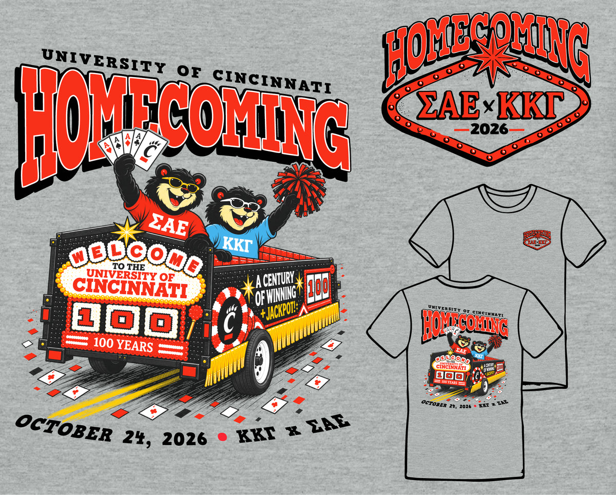 Cincy SAE x KKG 2026 Homecoming Tee