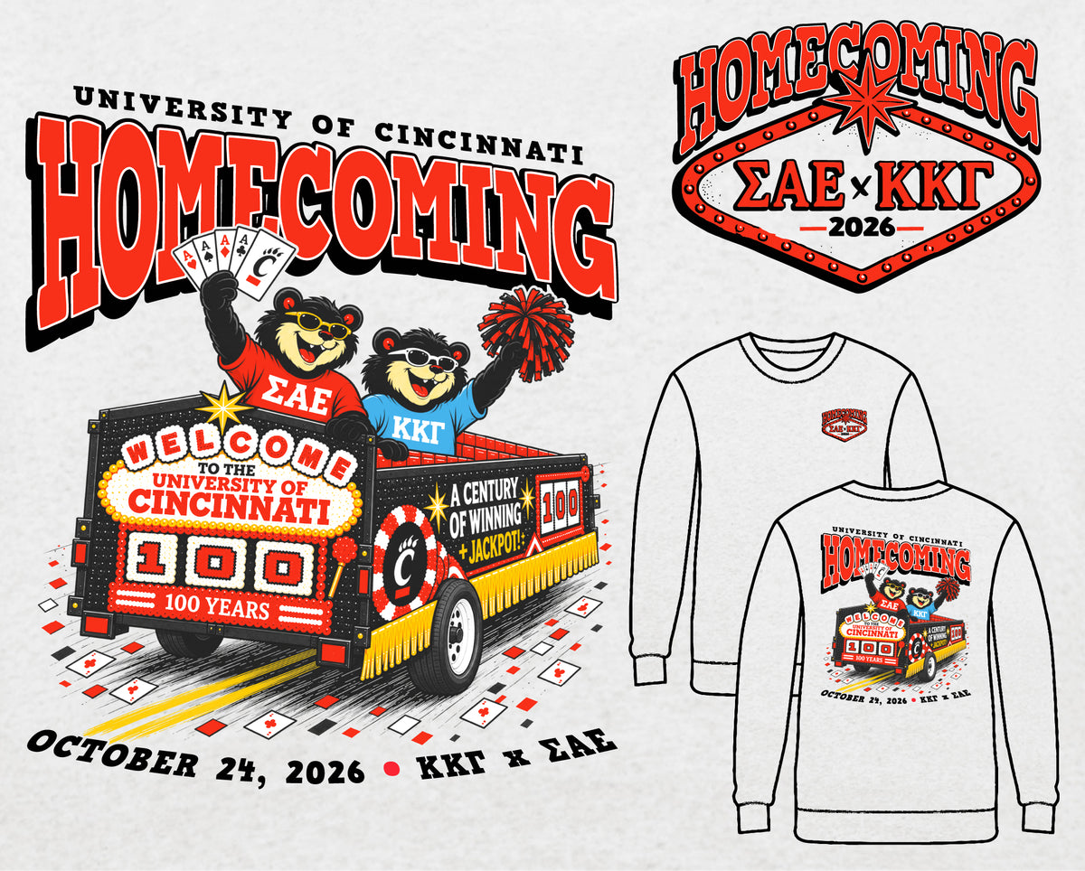Cincy SAE x KKG 2026 Homecoming Crewneck