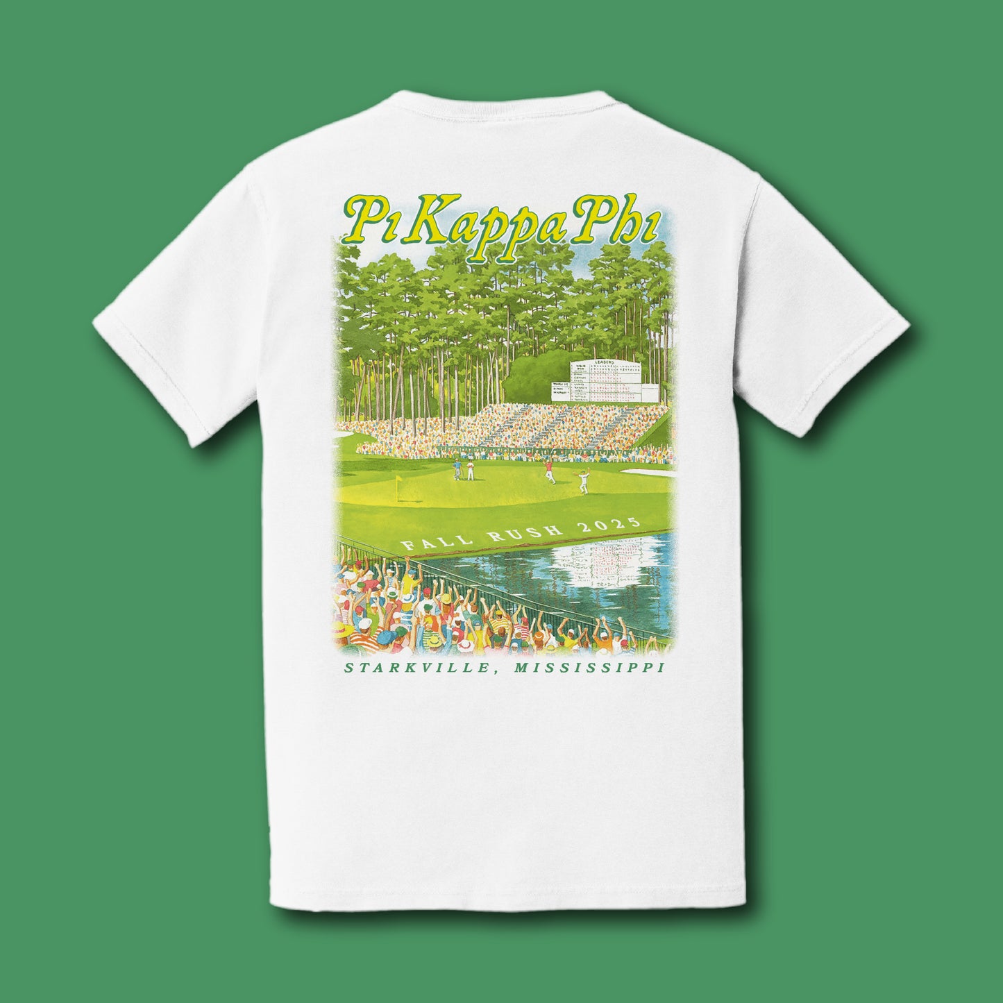 MS State Pi Kapp 2025 Fall Rush S/S Pocket Tee